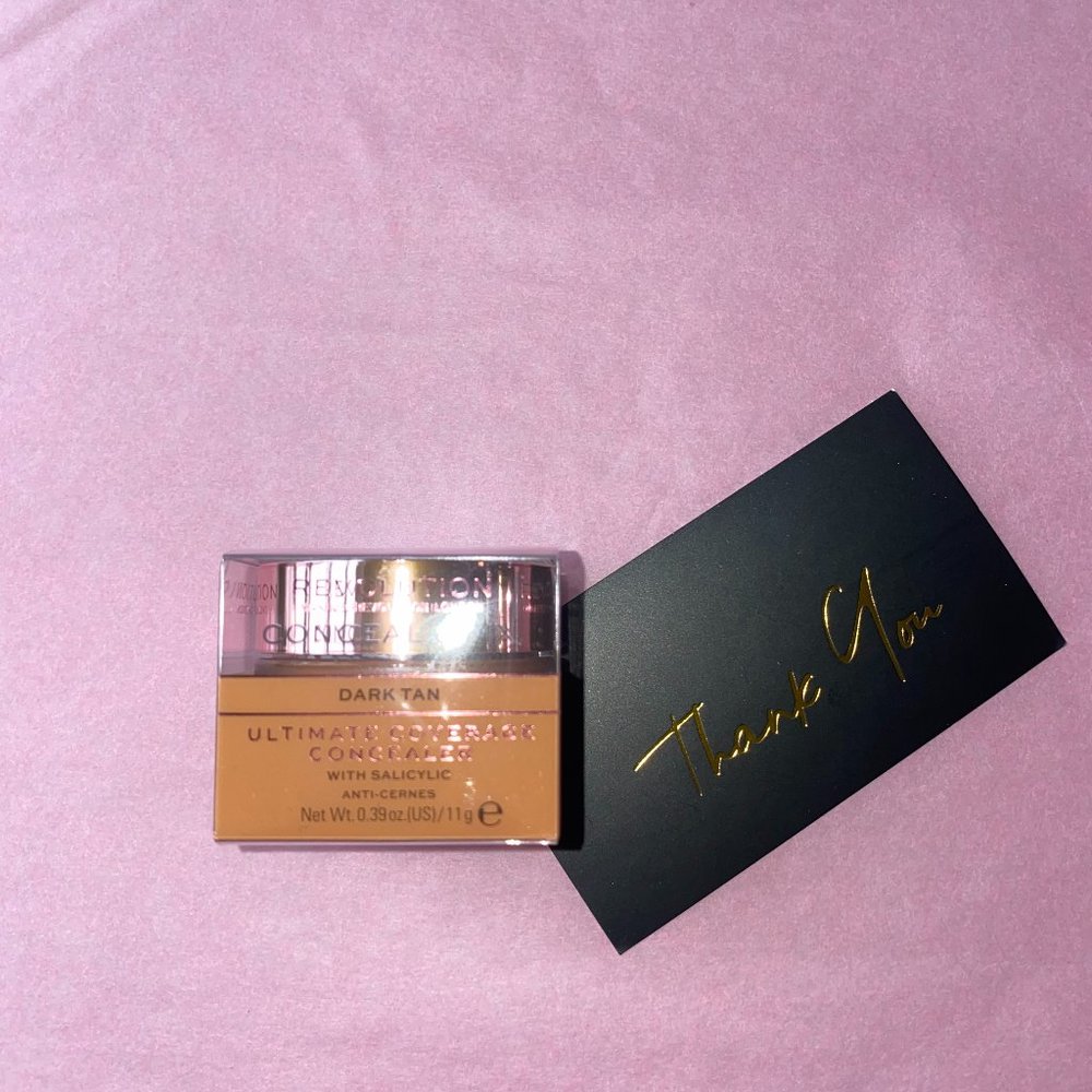 Revolution Cosmetics Dark Tan Ultimate Coverage Concealer w/Salicylic